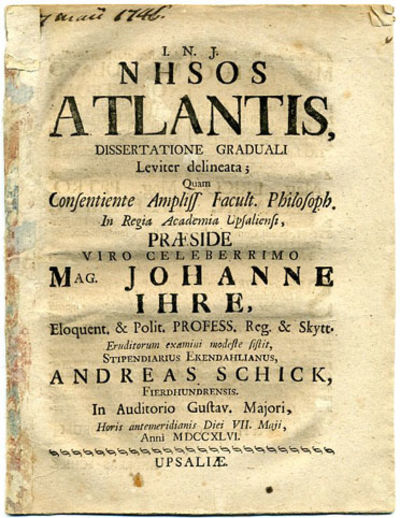 NHSOS Atlantis, dissertatione graduali leviter…