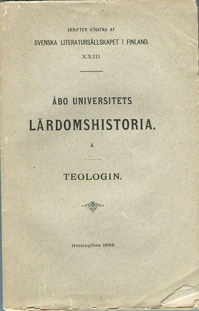 Teologins historia vid Åbo universitet. Förra…