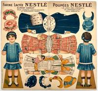 Poupées Nestlé" -- Uncut Advertising Paper Doll