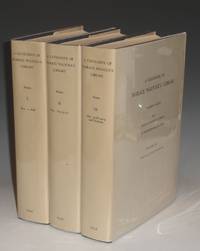 image of A Catalogue of Horace Walpole's Library