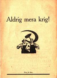 Aldrig mera krig!