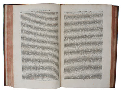 De divisione naturae [also known as the Periphyseon]. Libri quinque. Accedit appendix et ambiguis S. Maximi Graece & Latine.  - ["WITH HIM TRUE PHILOSOPHY FIRST BEGINS" (HEGEL)] (photo 4)
