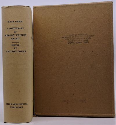 A Dictionary of Modern Written Arabic