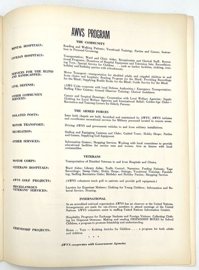 American Women's Voluntary Services,...; (photo 26)