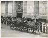 An original wartime press photograph of Prime Minister Winston S. Churchill and his family in a horse-drawn carriage after receiving the Honorary Freedom of the City of London on 30 June 1943