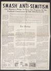Smash Anti-Semitism. 1951 Ministers Pledge to Carry Out Program of the Textbook Commission of The Protestant [poster]