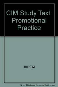 cover of CIM Study Text: Promotional Practice