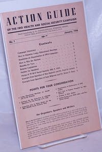 Action Guide Of The IWO Health And Social Security Campaign. No. 1 (January 1946) - 