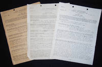 3 BuAer Logs from the Navy Department, Bureau of Aeronautics