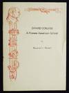 Girard College: A Pioneer American School