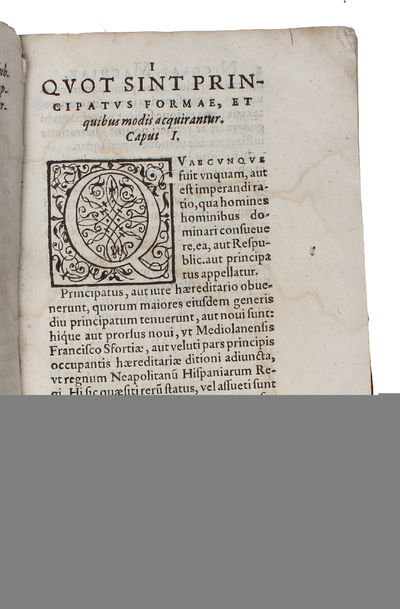 Princeps. ex Sylvestri Telii Fulginatis [Machiavelli] (+) Vindiciae contra tyrannos [Brutus]. (photo 3)