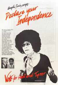 image of Angela Davis urges- Declare Your Independence