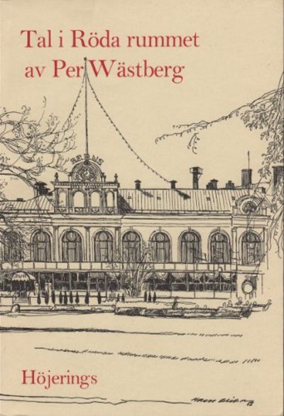 TAL I RÖDA RUMMET.