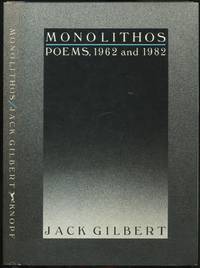 image of Monolithos: Poems, 1962 and 1982