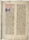 Latin Bible, part (Pauline and Catholic Epistles, Acts, Apocalypse); NICHOLAS OF LYRA, Postillae (Commentaries on the Pauline and Catholic Epistles, Acts, Apocalypse); in Latin, decorated manuscript on paper