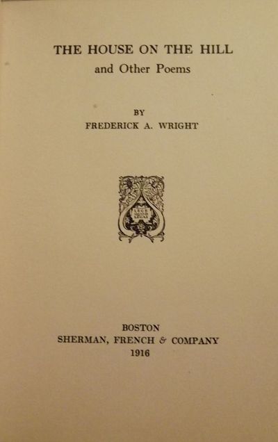 THE HOUSE ON THE HILL AND OTHER POEMS