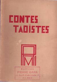 Contes taoistes ( dÃ©dicacÃ© ) by Pedretti R.-M - 1935