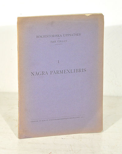 Bokhistoriska uppsatser I. Några pärmexlibris.…
