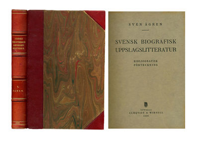 Svensk biografisk uppslagslitteratur.…
