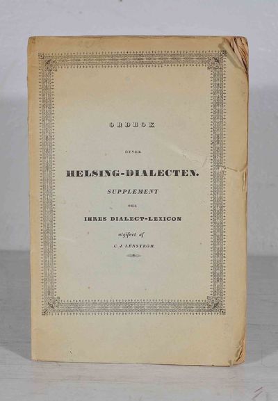 Ordbok öfver helsing-dialecten. Supplement till…