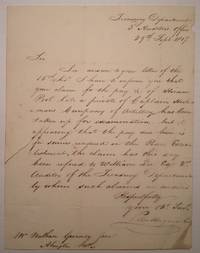 Autographed Letter Signed about a deceased soldier's back pay