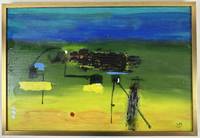 ORIGINAL ABSTRACT PAINTING IN ACRYLIC [Signed]