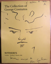 image of The Collection of George Cosmatos; 31 March 1998; Sale LN8199