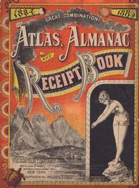 image of Great Combination! Atlas, Almanac and Receipt Book, 1884, 1885