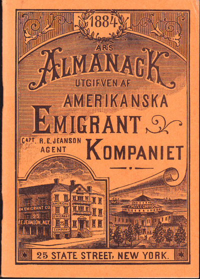 1884 års almanack. Utgifven af Amerikanska…