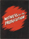 Witness for the Prosecution (Original program for the 1954 Broadway stage production)