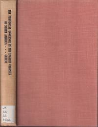cover of The Provincial Governor in the English Colonies of North Armerica