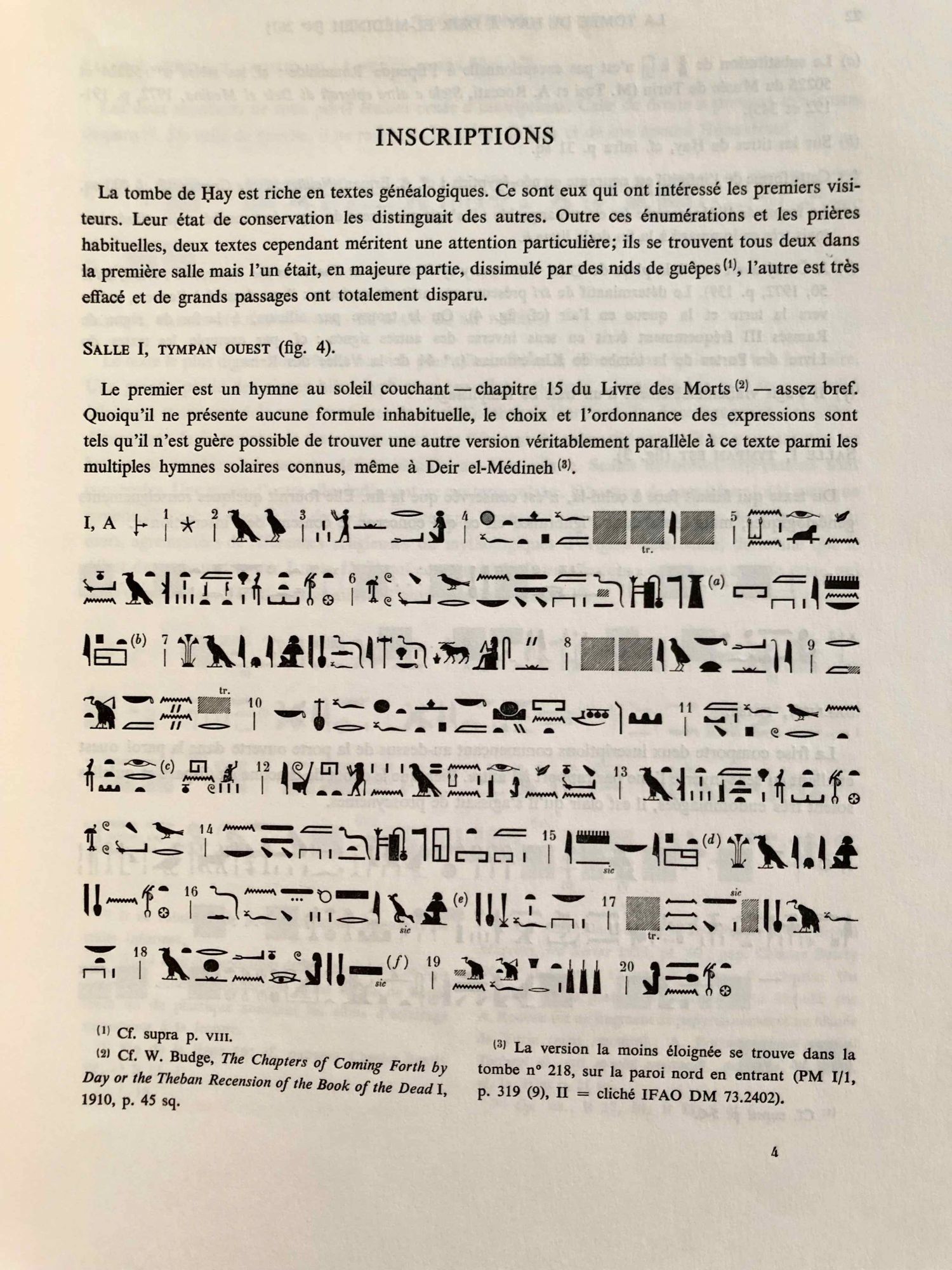 La Tombe De Hay N 267 A Deir El Medineh By Valbelle Dominique From Meretseger Books Sku M3087b