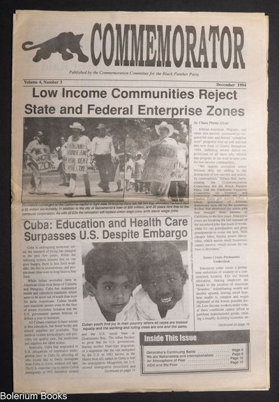 The Commemorator. Vol. 4 no. 3 (December 1994)