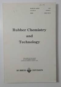 cover of Rubber Chemistry and Technology Volume 60 March-April 1987