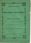 PROCEEDINGS OF THE BOARD OF REGENTS OF NORMAL SCHOOLS AND THE REGULATIONS ADOPTED AT THEIR FIRST MEETING HELD AT MADISON, JULY 15, 1857. TOGETHER WITH THE LAW CREATING THE SAME