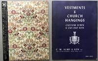 2 1961 catalogs of Church Vestments and Church Hangings: Almy &amp; Son, Cuthbertson Vestment Kit Service by J. Theodore Cuthbertson Inc., C. M. Almy & Son - 1961