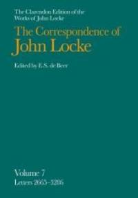 image of The Correspondence of John Locke: Volume 7: Letters 2665-3286 (Clarendon Edition of the Works of John Locke)