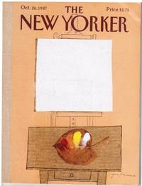 NEW YORKER: COVER AUTUMN CANVAS by EUGENE MIHAESCO