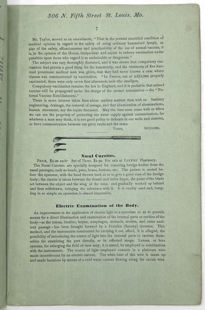 Luyties' Homeopathic Circular" -...; (photo 3)