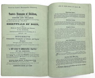 Luyties' Homeopathic Circular" -...; (photo 7)