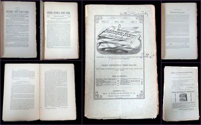 Southern Historical Society, Vol. 1, No. 5