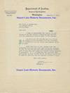 Bureau Of Investigation Director William Burns Writes To A Prospective Agent