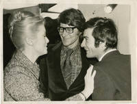image of Original photograph of Yves Saint Laurent, Catherine Deneuve, and Jean Claude Brialy in 1968