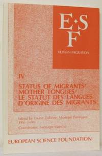 Status of Migrants´ Mother Tongues/Le statut des…