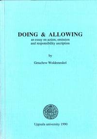 Doing & Allowing. An essay on action, omission…