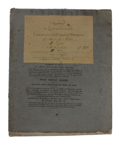 Samlung von Zeichnungen der neuesten Londoner und Pariser Meubles, als Munster für Tischler. (photo 5)