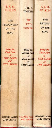 The Lord of The Rings by J.R.R. Tolkien - 1963, 1962, 1962