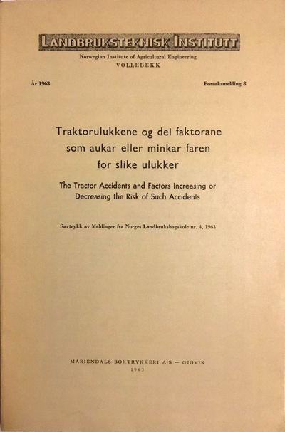 Traktorulukkene og dei faktorane som aukar eller…