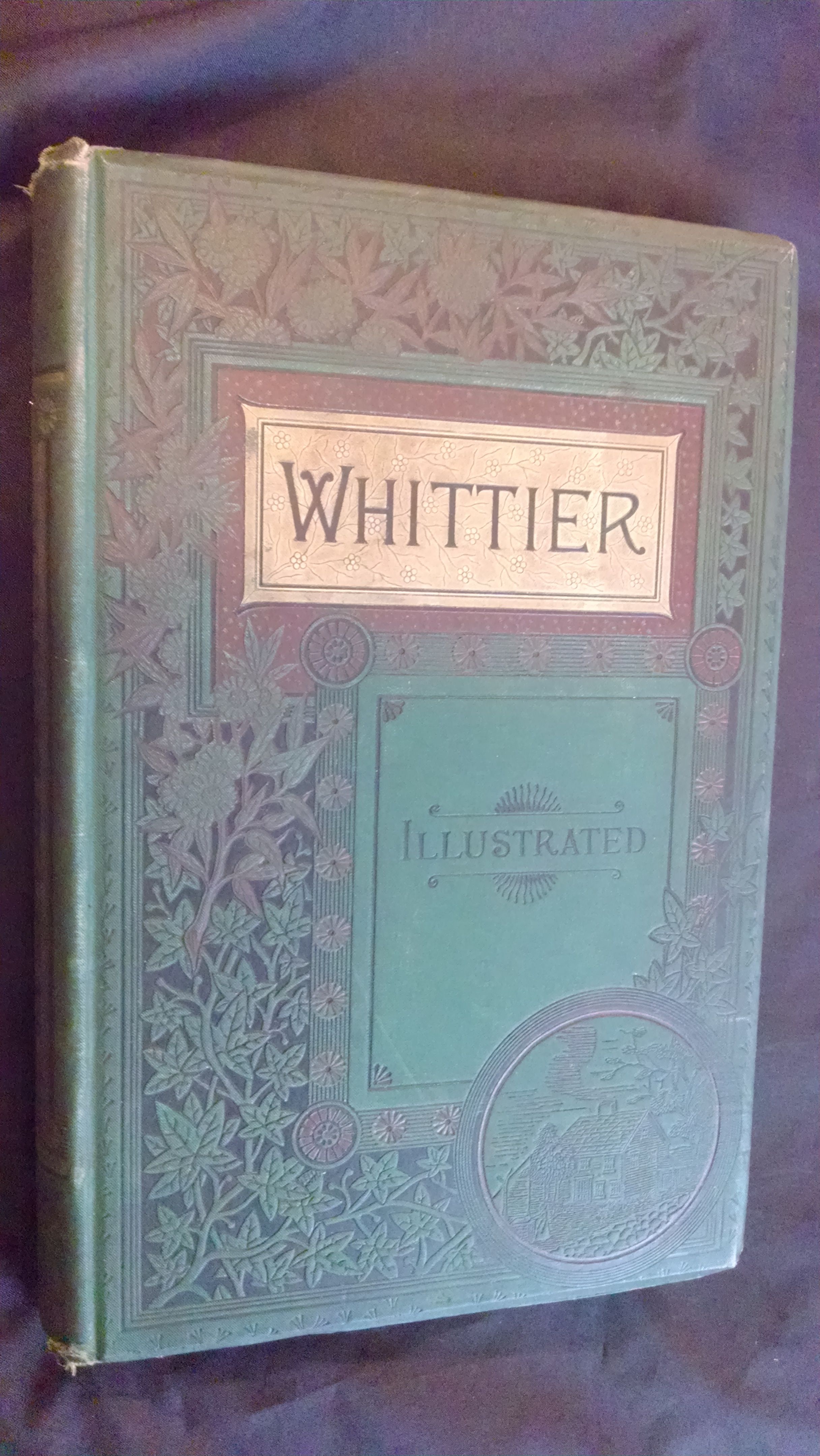 THE COMPLETE POETICAL WORKS OF JOHN GREENLEAF WHITTIER by JOHN GREENLEAF WHITTIER 1884