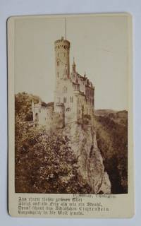 image of Carte De Visite Photograph. A View of Lichtenstein Castle, Wurtemburg, Germany.